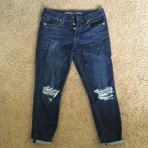AEO Medium Dark Wash Jeans